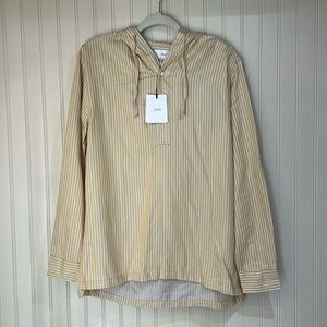 NWT Onia Men’s Kai Pop Over Hoodie Shirt Size Small